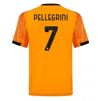 Billige Fotballdrakt AS Roma Lorenzo Pellegrini #7 Replika Bortedrakt 2025-26 Kortermet